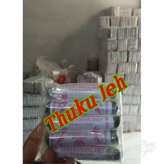 

Terasi Udang Rebon silinder//ASLI INDRAMAYU