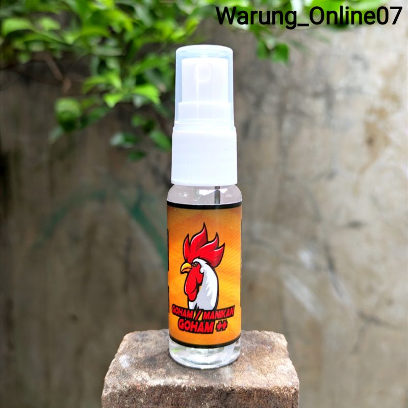 GOHAM ++ Semprot - Obat Ayam Manikan Atau Goham Ampuh Mengobati Penyakit Mulut Mensejukan 100% Herba