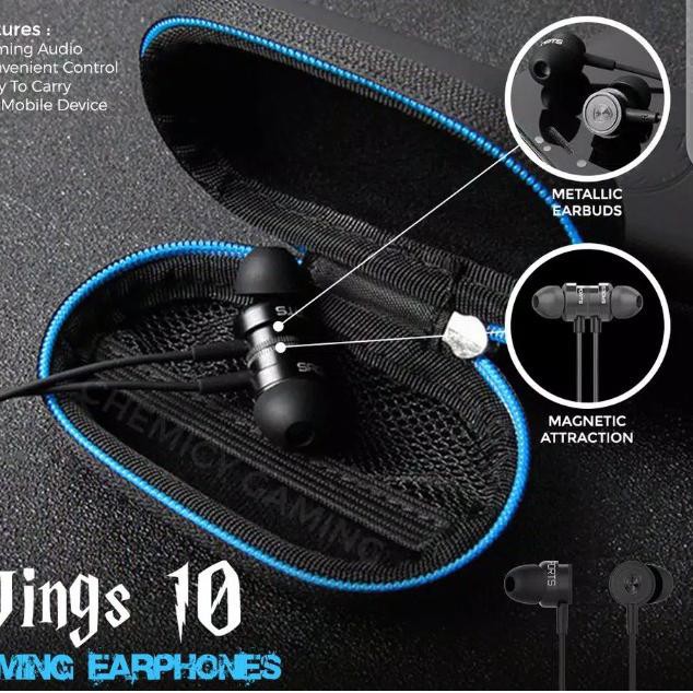 Sades Wings 10 In Ear IEM Gaming Earphone