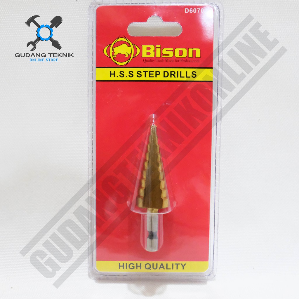 Mata Bor Piramid Step 4-20mm BISON / Step Drill 4-20 mm BISON D60702