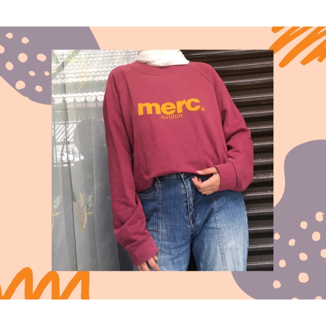 Crewneck purple merc london