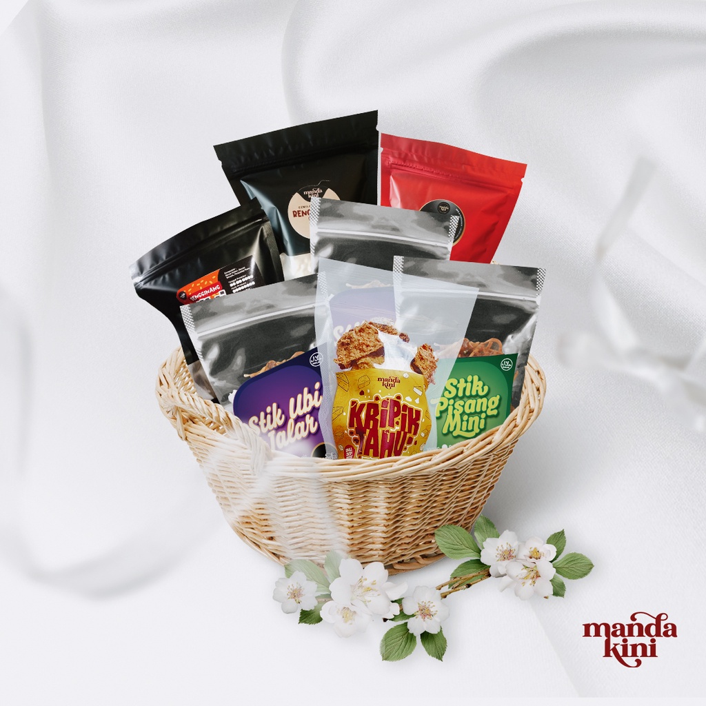 

Hampers/Valantine Snack/Giftsnack/ Mandakini Isi Cemilan/Makanan Ringan