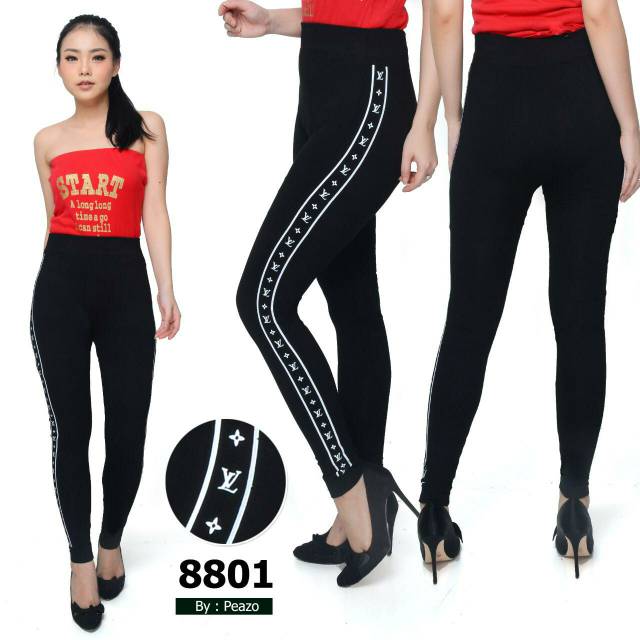 LEGGING IMPORT LV WHITE