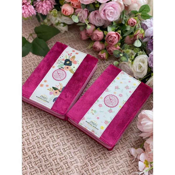 AL QURAN VELVET BY MASKANULHUFFADZ KREATIF BAHAN SAMPUL BELUDRU AL QURAN SAMPUL AL QURAN RESLETING