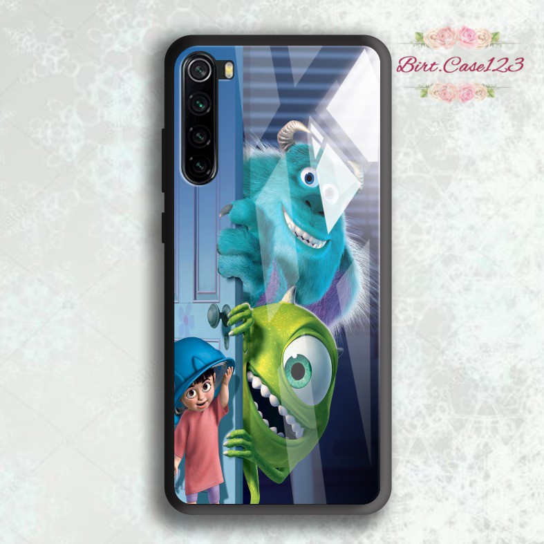 Case softcase silikon Gambar MONSTER INC back case glass oppo samsung vivo xiaomi realme all type