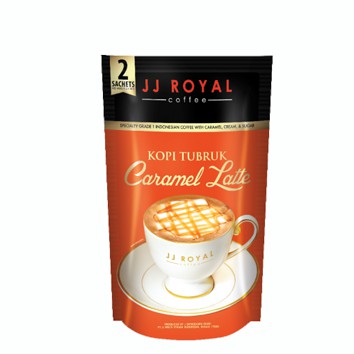 

Kopi JJ Royal Coffee Tubruk Caramel Latte Pouch