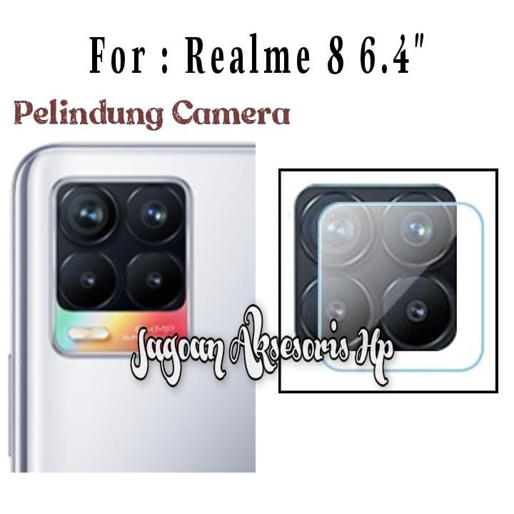 Pelindung Kamera Realme 8 6.4 inchi Anti Gores Kaca Kamera Lens Protector Camera