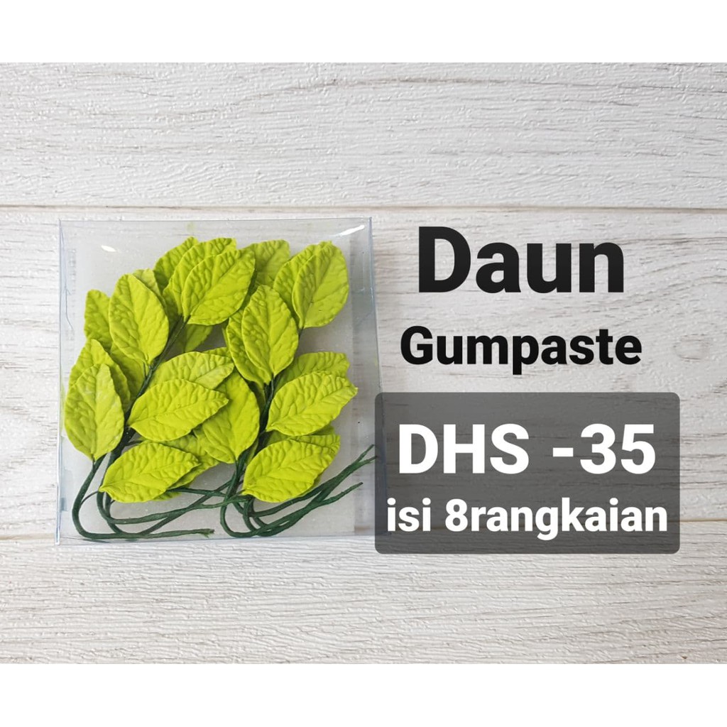 

Daun Kecil Gumpaste isi 6 rangkaian - Lime Green/Hijau Pucat