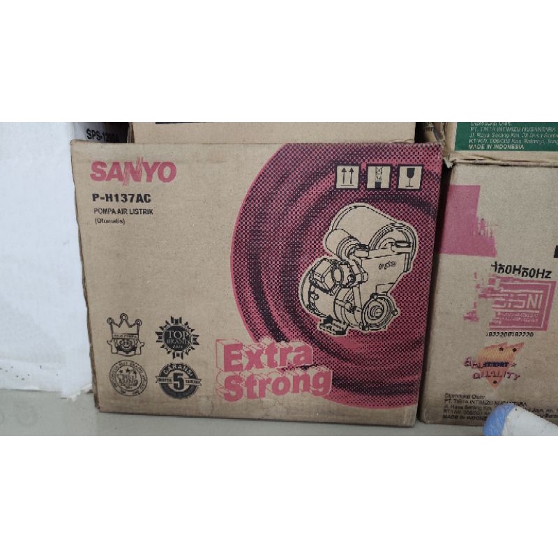 Pompa air otomatis / Mesin air Sanyo PH137AC
