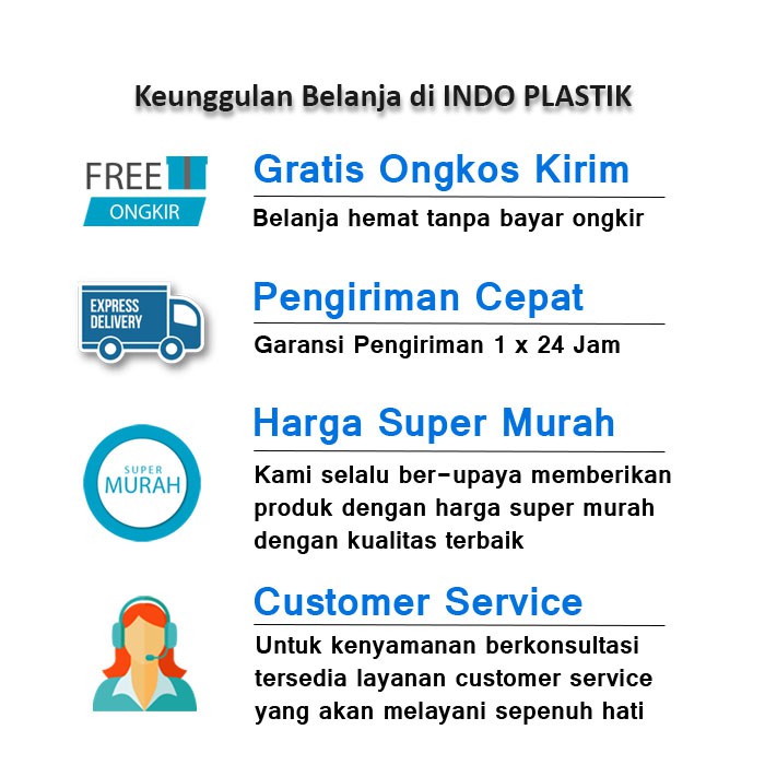 

RB Plastik Wrapping 50CM X 150M - Plastik Wrapping Bening 50CM X 150M - Strecth Film 50CM X 150M