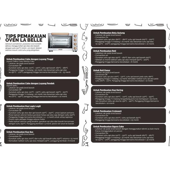 Signora La Belle Oven Listrik Kapasitas 35 Liter Badascentury