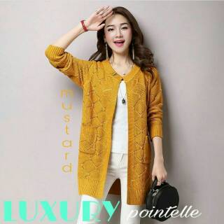 Cardigan Rajut Luxury Kardigan Wanita Model Terbaru po Cardigan Rajut Luxury Kardigan Wanita Model Terbaru po