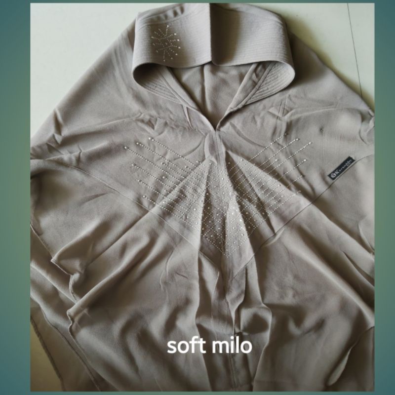 KHIMAR ANDINE ORI KARANGGO-SOFT MILO