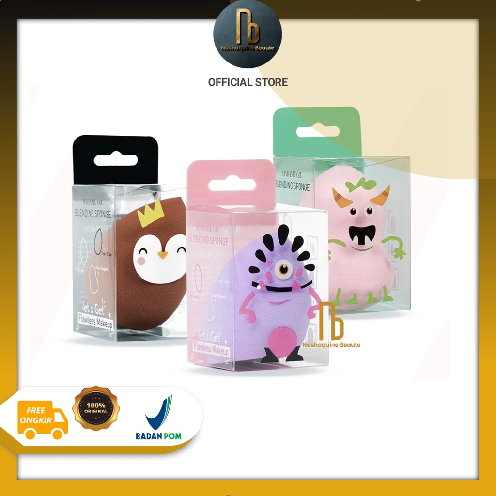 MADAME GIE Blending Sponge Makeup Foundation - Beauty Blender