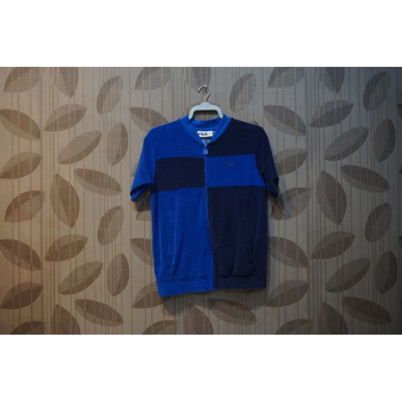 kaos jaket fila original bekas murah