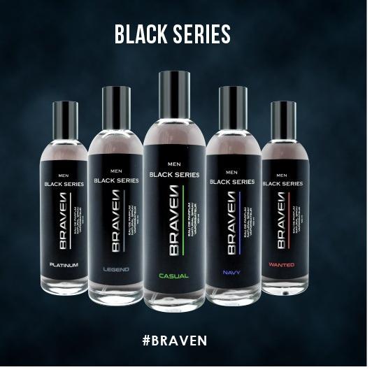 ✿ Braven Black Eau De Parfum 100ml - Parfum Pria ✻