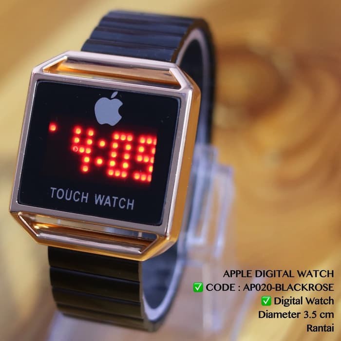 "LIMITED Jam Tangan Apple Iphone watch digital led wanita pria rantai"