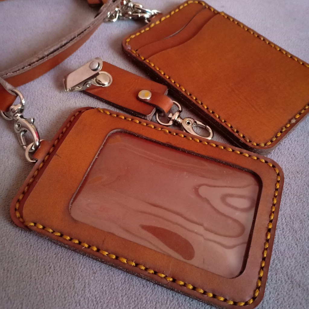 

ID CARD Kulit Asli Tag Name Dompet Card Holder id card