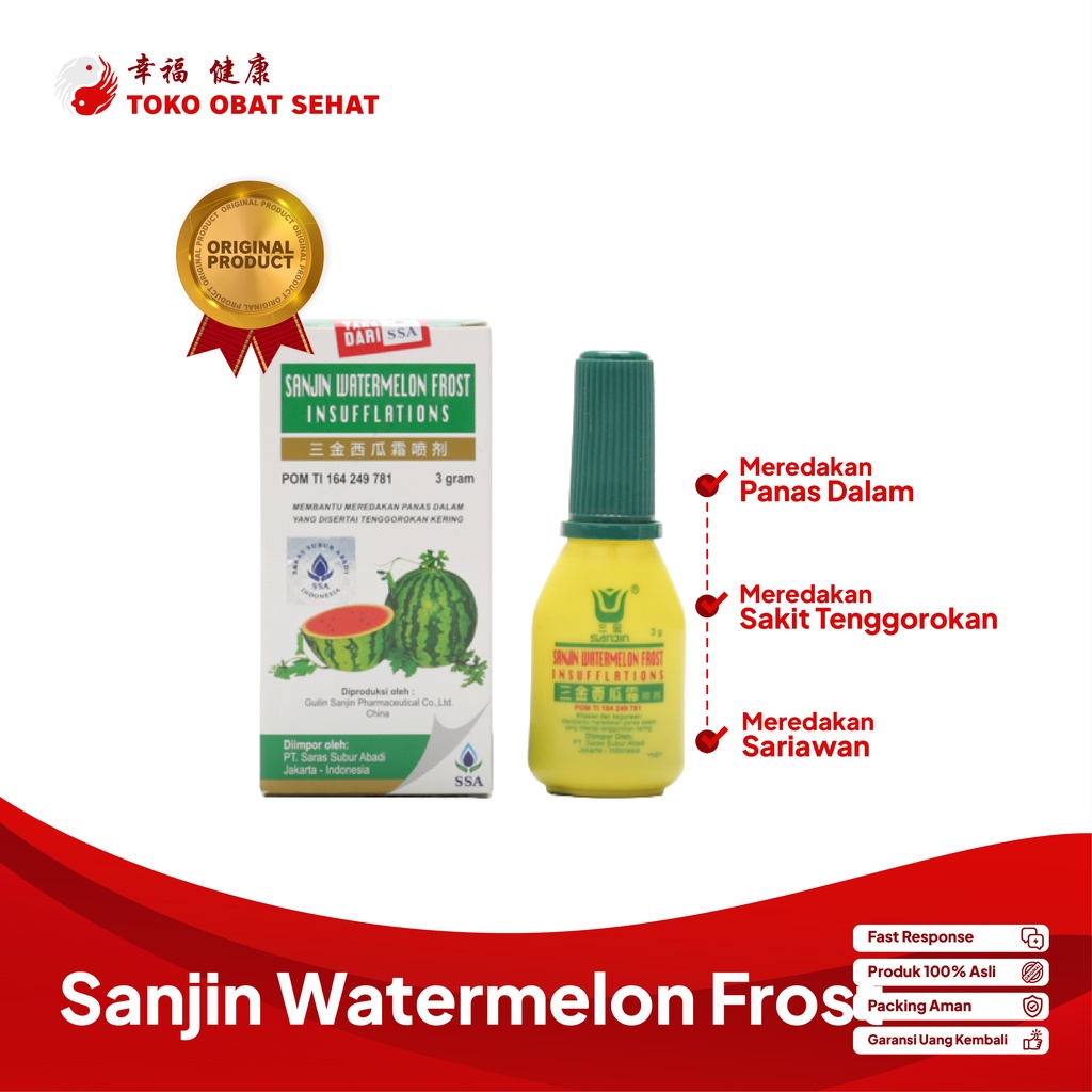 WATERMELON FROST obat sakit tenggorokan - obat sariawan manjur