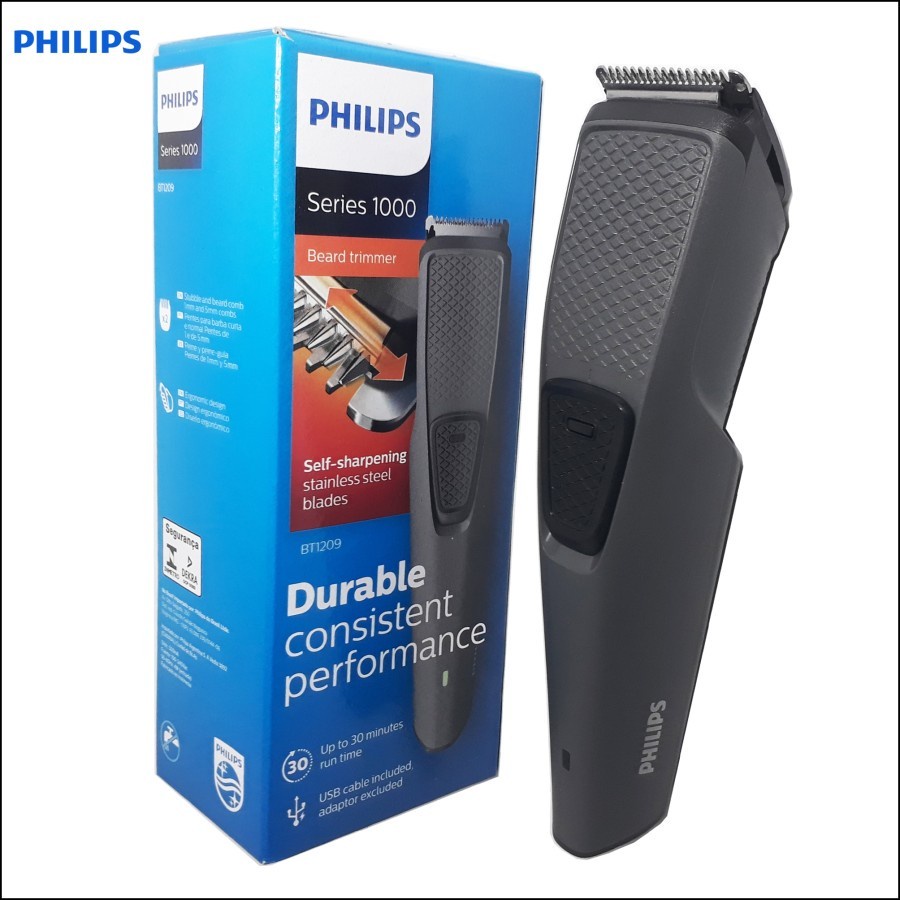 ALAT CUKUR JENGGOT SHAVER PHILIPS BT 1209/15 PENCUKUR JENGGOT - HITAM