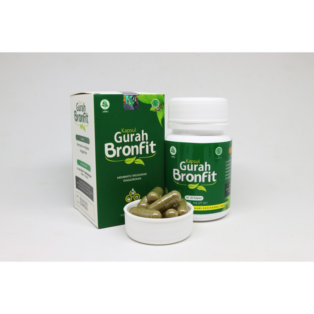 GURAH BRONFIT 100% / GURAH NATURAFIT / KAPSUL BRONFIT / GURAH HERBAL / KAPSUL HERBAL