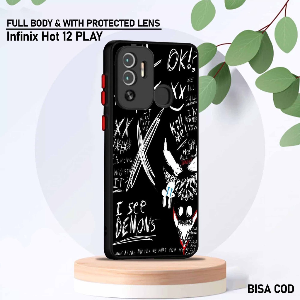 Sukses Case INFINIX HOT 12 PLAY - Softcase Dove Infinix Hot 12 Play - Silikon Hp Infinix Hot 12 Play