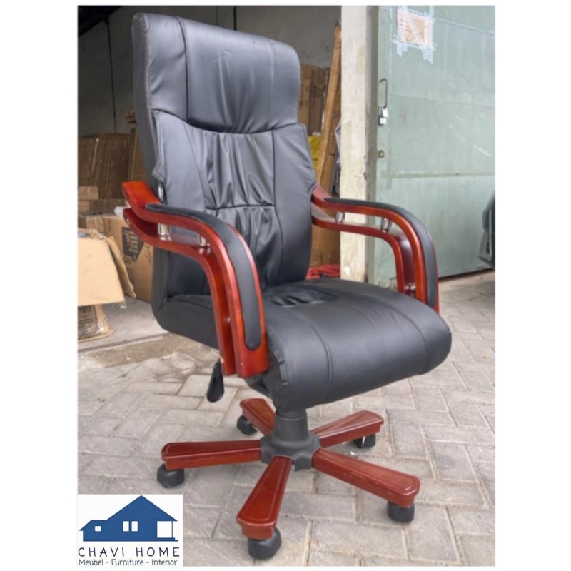 Kursi kantor kursi direktur kursi staff kursi manager office chair import list motif kayu