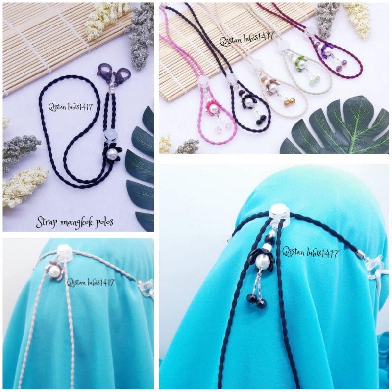 Strap mangkok polos &amp; mangkok squin beli 10 free 2