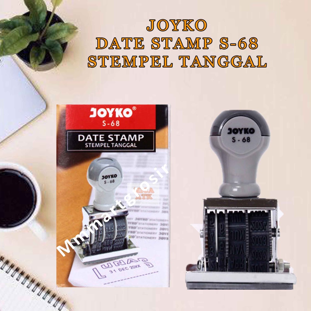 Joyko / Date Stamp / Stempel Tanggal / Stempel Lunas S-68