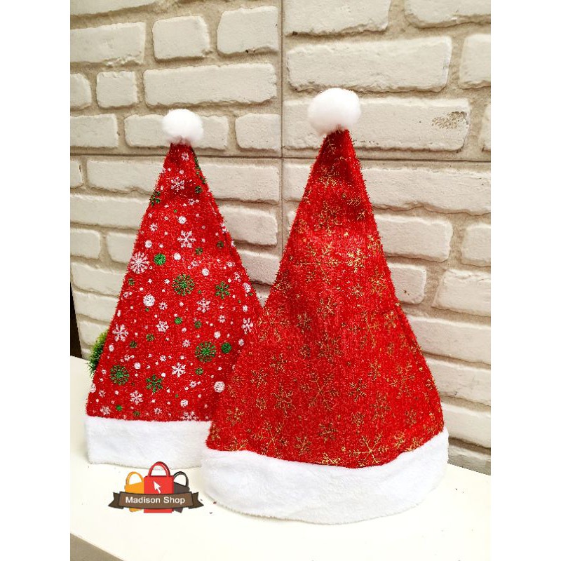 TOPI NATAL MURAH TEBAL PREMIUM AKSESORIES NATAL CHRISTMAS HAT ANAK BAYI