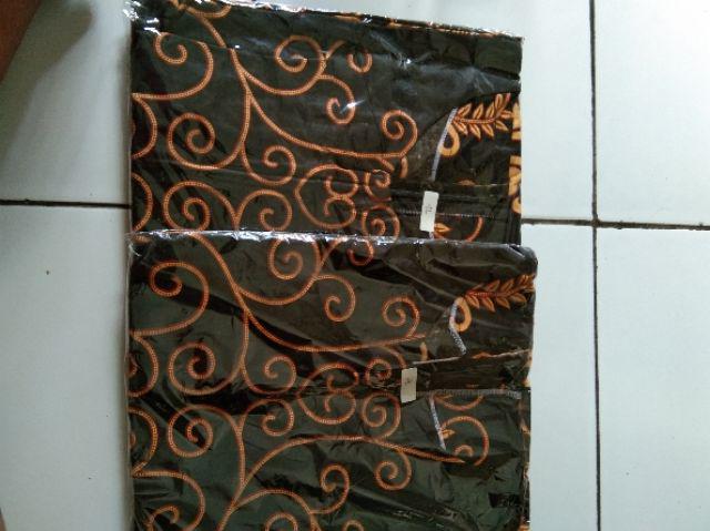 Kemeja Batik Pria Lengan Panjang Size M L Xl Xxl Bswart Batik Hrb026 Kenango Hem Panjang Padi