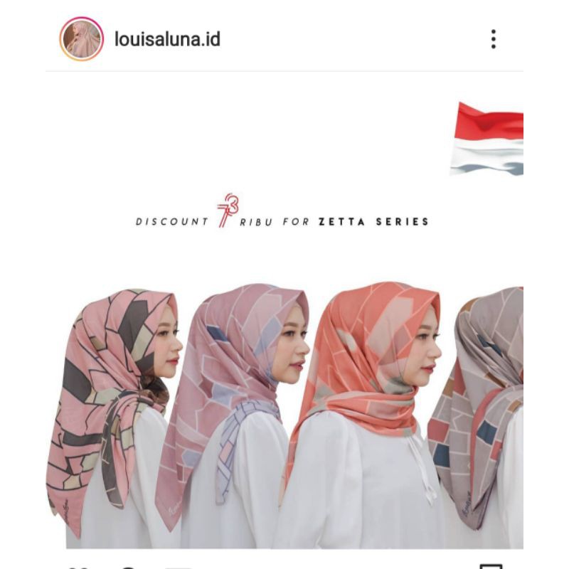 PRELOVED LOUISALUNA scarf