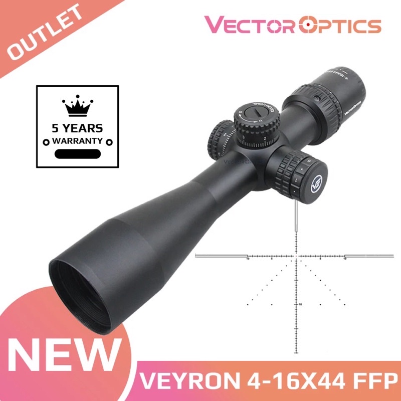 Telescope vector veyron 4-16x44 SFIR FFP