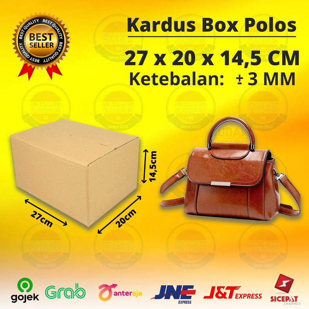 

Kardus Karton Box 27x20x14,5 CM Dus Packing Packaging Polos