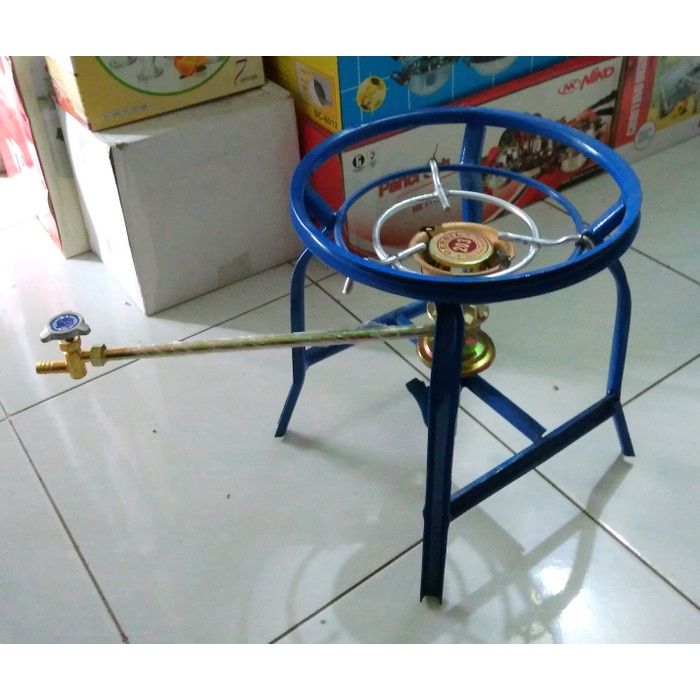 Kompor Gas Komersil Rangka Besi