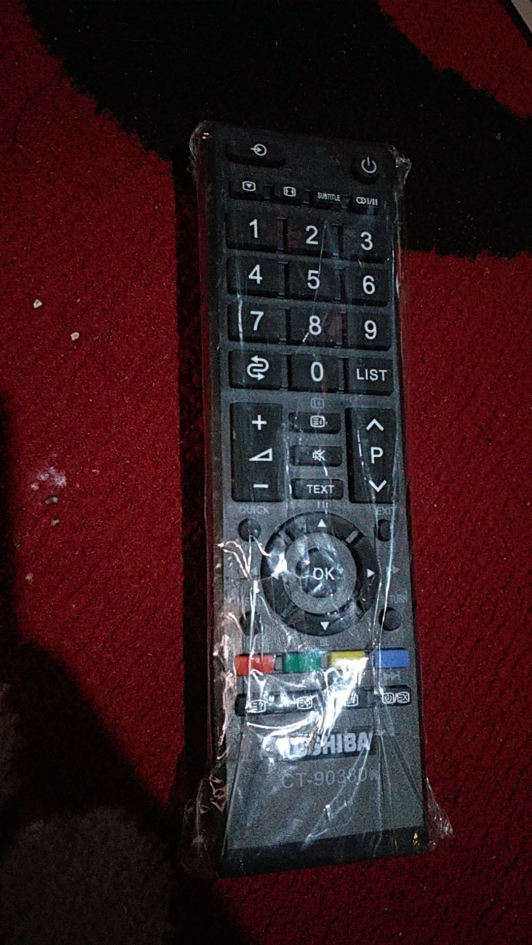 Remote Tv Lcd/led Toshiba Regza Ct-90380 Ct90380 / Ct-90336 Remot Tv Tanpa Setting Remote Siap Pakai