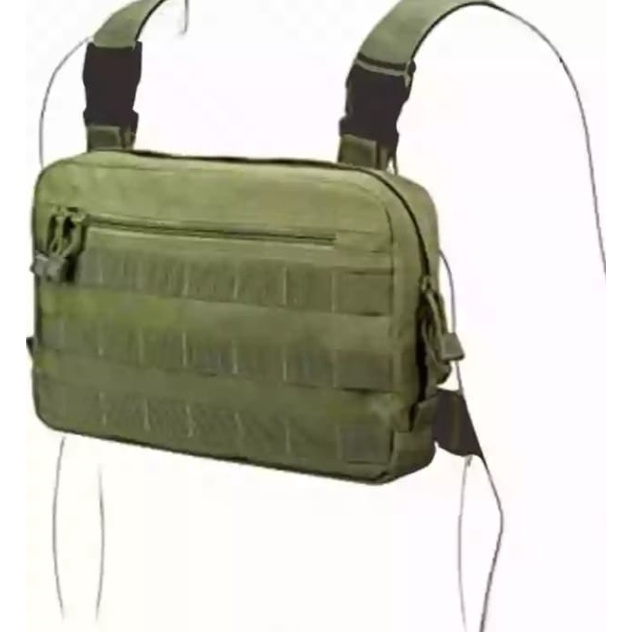 tas dada pria Anti Air Waterproof Tactical - Tas Dada Pria Terbaru - tas wanita  selempang dada Depan Terkini Terbaru