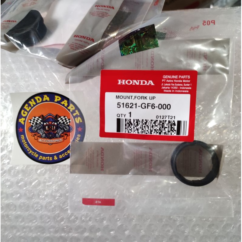 KARET KUPINGAN MOUNT FORK SEIN PANGKON LAMPU DEPAN HONDA WIN ORIGINAL (HARGA UNTUK 1PCS)