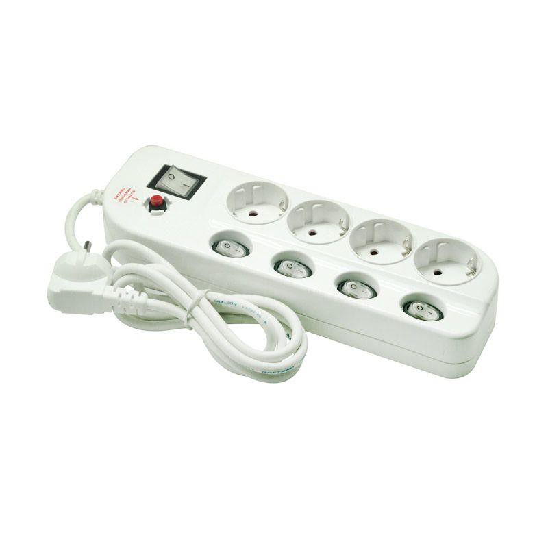 Multitap 4 Lubang + Fuse Breaker LOYAL LY254