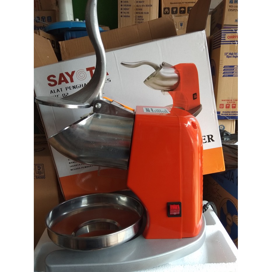 SAYOTA SIC-02 Ice Crusher / Mesin Es Serut / Serutan Es ukuran besar