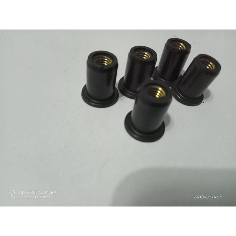 Mur Visor Nmax, Pcx,Aerox,Ninja All Wellnut Karet