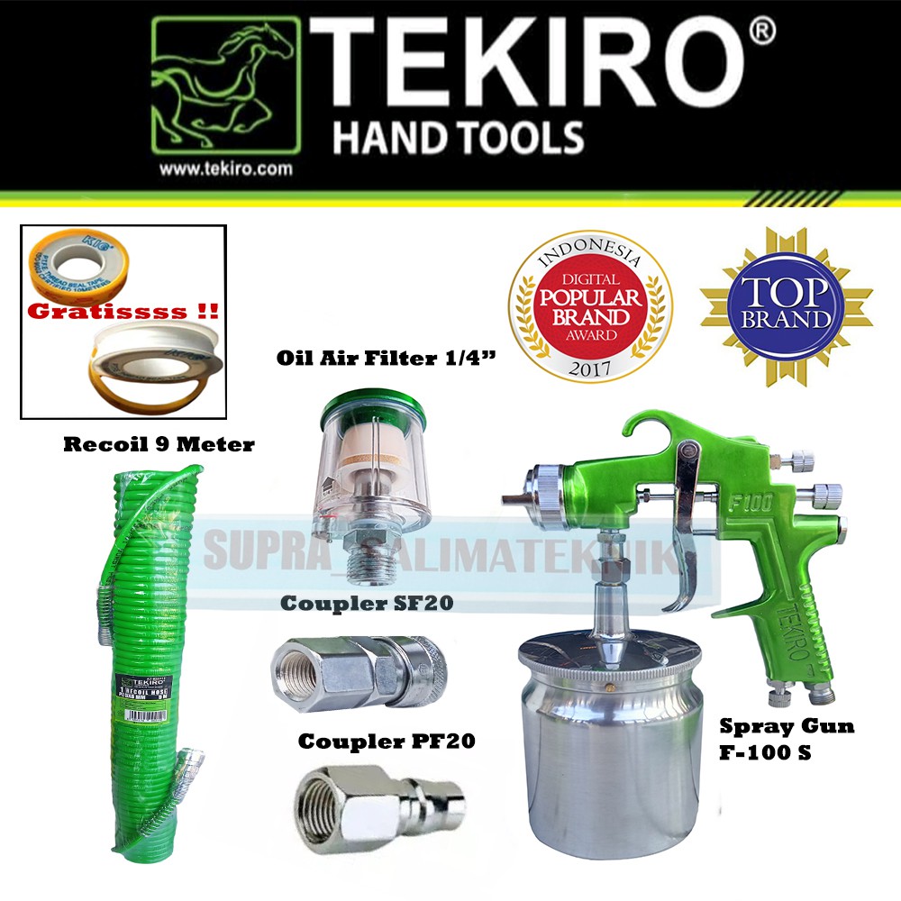 TEKIRO Paket Alat Semprotan Cat/Alat Semprot Cat Termurah