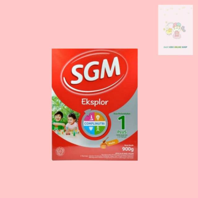 

SGM 1+ & 3+ 900Gr madu dan vanila