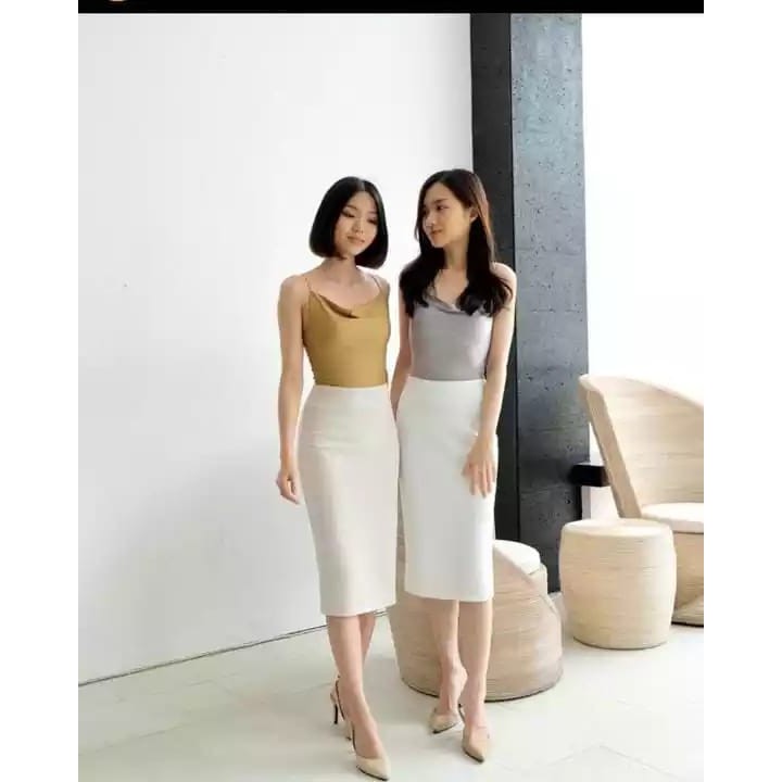 ROK SPAN PENDEK fashion kantor muat untuk ukuran Size M L XL code 256