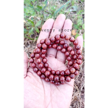 gelang kayu nagasari asli cirebon 8mm gelang tasbih nagasari cirebon galang nogosari asli