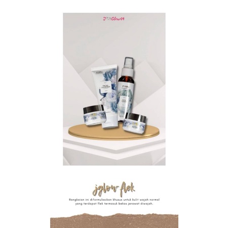JGLOW SKINCARE PAKET FLEK
