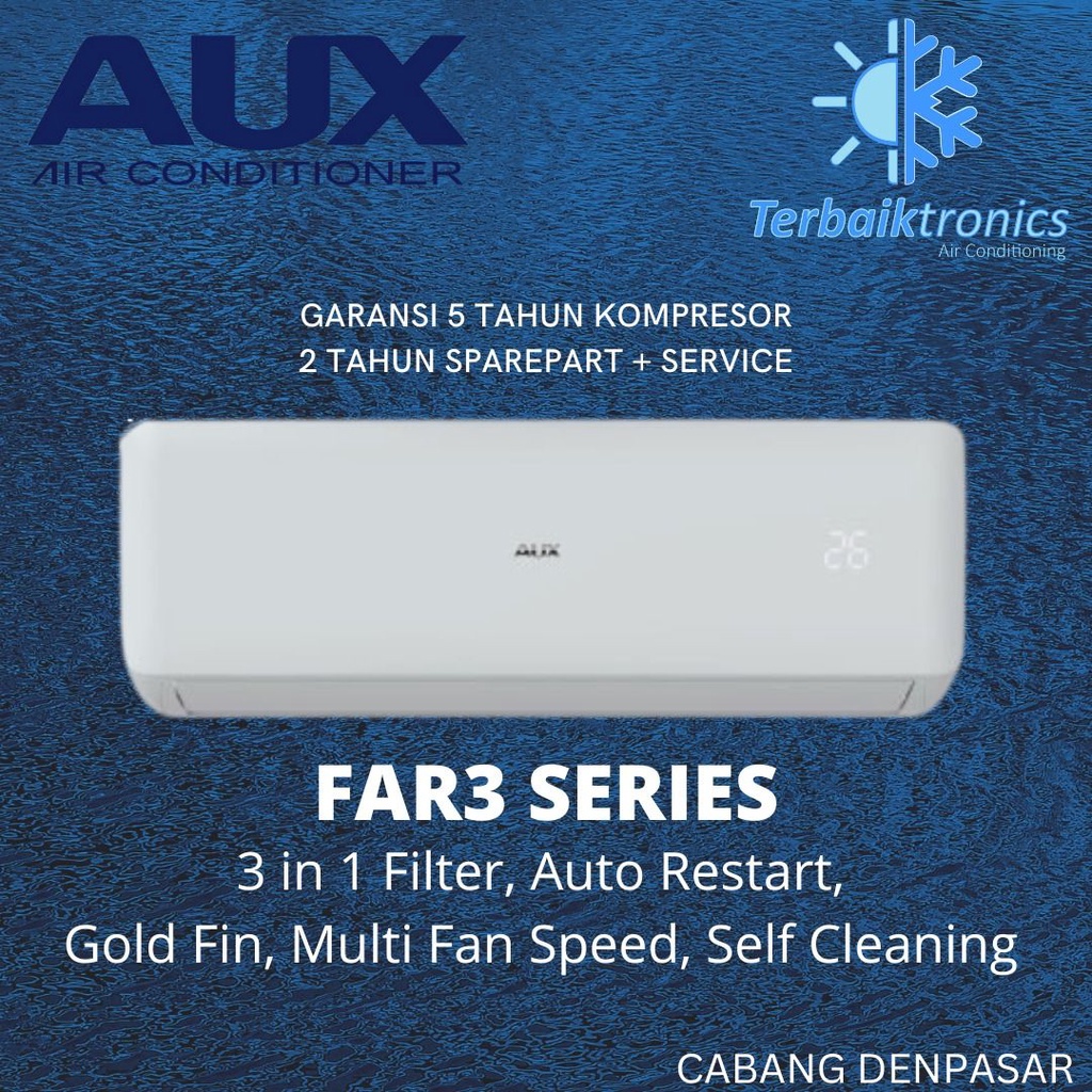 AC AUX 1/2 PK Standard R32 ASW-05A4 FFR3 / 05A4 FFR3