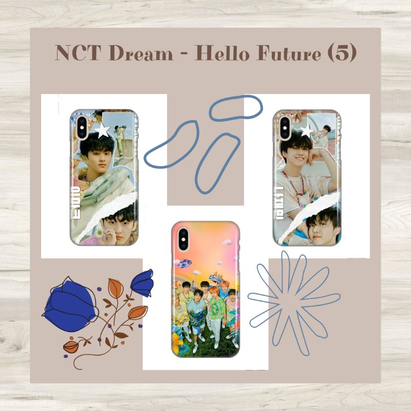 (NCT DREAM) Case Hello Future Ver 5 Softcase Anticrack Mark Renjun Jeno Haechan Jaemin Chenle Jisung