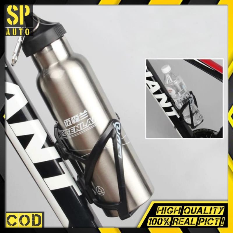 Holder botol minum sepeda Sporty / Tempat minum sepeda 4 warna SP239