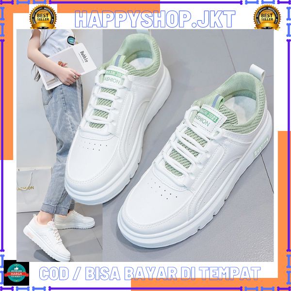 HS / Sepatu Sneakers Wanita Casual Fashion Shoes 260